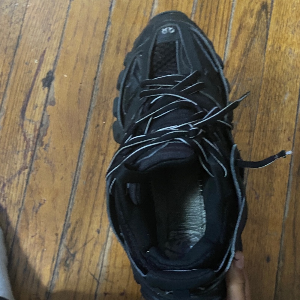 Balenciaga Black Athletic Shoes